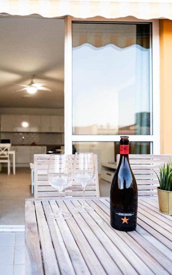 Homeforguest Atico Martina Con Terraza En Los Cristianos Лос Кристианос Екстериор снимка